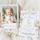 Search for vintage 1st birthday invitations One silly goose