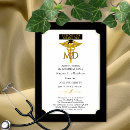 Search for doctor of medicine graduation invitations Party