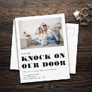 Search for funny moving announcement cards Minimalist