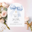 Search for white christening invitations Elegant