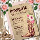 Search for cowboy hens party invitations Last bash in nash