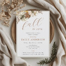 Search for white pumpkin bridal shower invitations Autumn