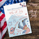 Search for america party invitations Patriotic