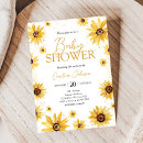 Search for boho sunflower baby shower invitations Yellow