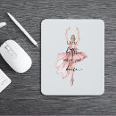 Search for ballerina mousepads Pink