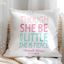 Search for though she be but little she is fierce Baby girl