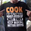 Search for chef jokes tshirts Cook