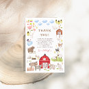 Search for farm animal thank you cards Gender neutral
