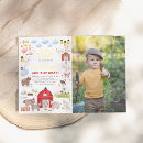 Search for pet party invitations Little farmer
