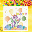 Search for dragons napkins Dragon birthday party