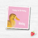 Search for duck napkins Pink