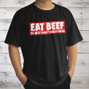 Search for eat beef tshirts Cattle