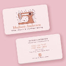 Search for clothing business cards Feminine