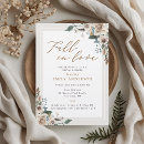 Search for rustic floral bridal shower invitations Autumn