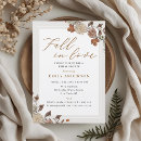 Search for foliage bridal shower invitations Rustic