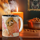 Search for my pug mugs Watercolor