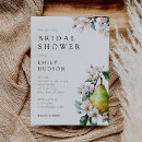 Search for perfect pear invitations Floral