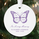 Search for butterfly memorial christmas tree decorations In loving memory