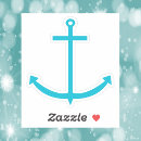 Search for blue anchor stickers Sailing