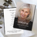 Search for modern memorial service programs Funeral order of service