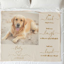 Search for pet dog quotes blankets Remembrance