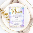 Search for watercolor menus Calligraphy script