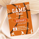 Search for slam dunk invitations Come have a ball