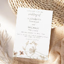 Search for simple country wedding invitations Botanical