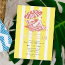 Search for retro pool party invitations Yellow