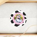 Search for thank you cow stickers Holy cow birthday