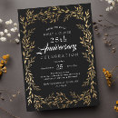 Search for vintage anniversary invitations Floral