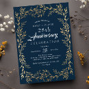 Search for gold anniversary invitations Vintage