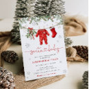 Search for santa baby invitations Winter