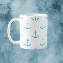 Search for turquoise anchor mugs Blue