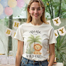 Search for 1st birthday jungle tshirts Cute