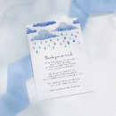 Search for clouds thank you cards Baby shower