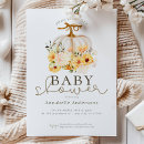 Search for sweet little pumpkin baby shower invitations Orange
