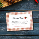 Search for bbq thank you cards Rustic