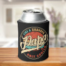 Search for funny fathers day can coolers Papa
