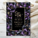 Search for purple and grey invitations Elegant
