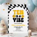 Search for ten invitations Ten is a vibe