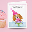 Search for cavalier king charles spaniel cards Pink