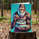 Search for bigfoot birthday cards Funny