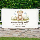 Search for brown banners Teddy bear baby shower