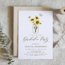 Search for sunflower graduation invitations Graduate