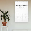 Search for new moms calendars For her