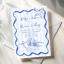 Search for seashell baby shower invitations Beach