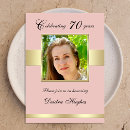 Search for photo 70th birthday invitations Adult