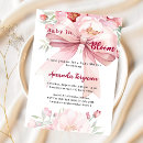 Search for in bloom baby girl shower invitations Pink