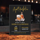 Search for mens 21st birthday invitations Typography